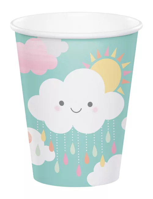 Photo du produit 8 Gobelets en carton Petit Nuage 256 ml