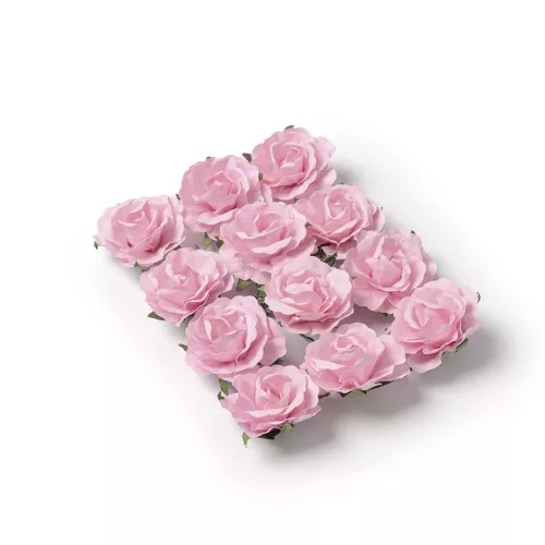 Photo du produit 12 Roses à piquer rose