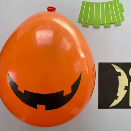 Photo du produit 2 Ballons latex DIY Halloween Friends 30 cm