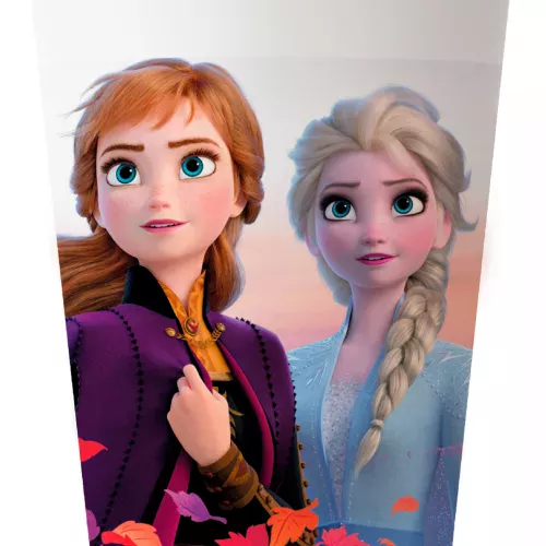Photo du produit 2 Gobelets en plastique réutilisable La Reine des Neiges 230 ml