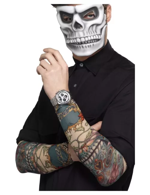 Photo du produit 2 Manchettes tatouage Dia de los Muertos