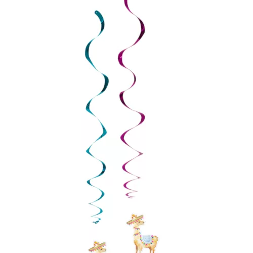 Photo du produit 2 Suspensions spirales en carton lama 85 cm