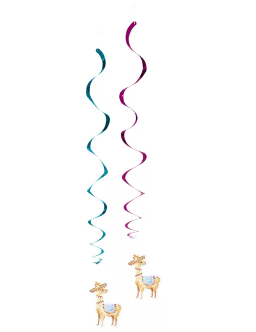 Photo du produit 2 Suspensions spirales en carton lama 85 cm
