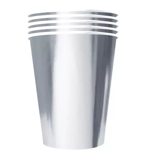 Photo du produit 20 Gobelets américains carton recyclable argent 53 cl