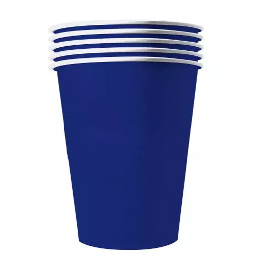 Photo du produit 20 Gobelets américains carton recyclable bleus 53 cl
