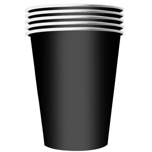 Photo du produit 20 Gobelets américains carton recyclable noirs 53 cl