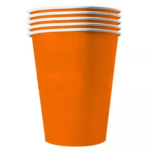 Photo du produit 20 Gobelets américains carton recyclable orange 53cl