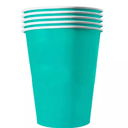 Photo du produit 20 Gobelets américains carton recyclable turquoise 53 cl