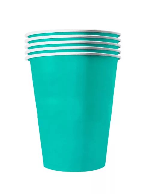 Photo du produit 20 Gobelets américains carton recyclable turquoise 53 cl