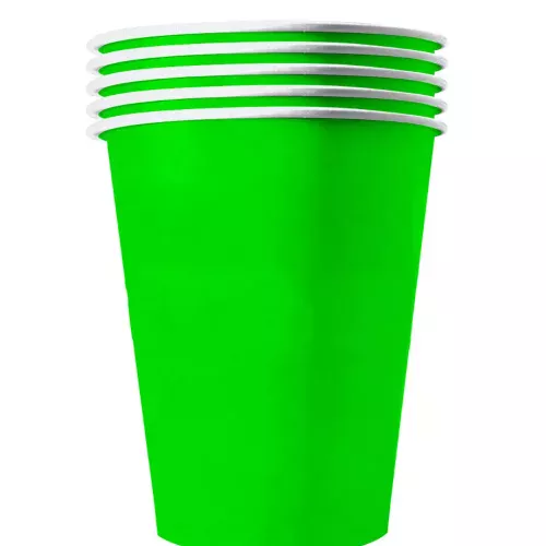 Photo du produit 20 Gobelets américains carton recyclable verts 53 cl