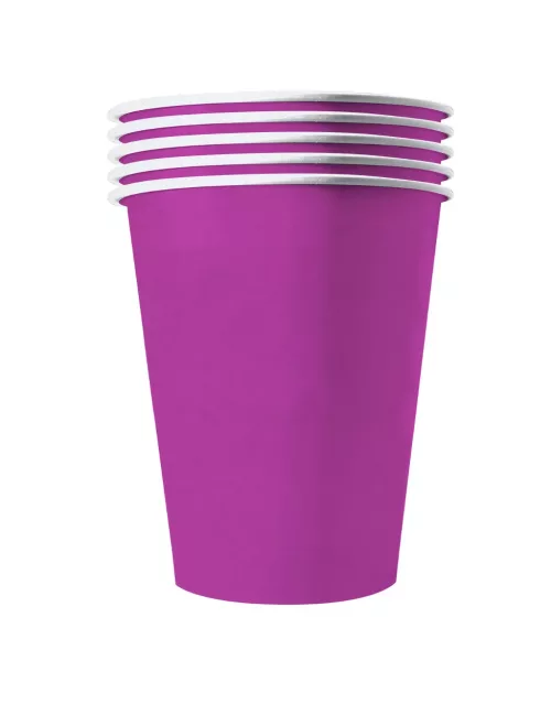 Photo du produit 20 Gobelets américains carton recyclable violets 53cl