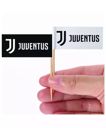 Photo du produit 24 Pics Juventus 6,5 x 5 cm