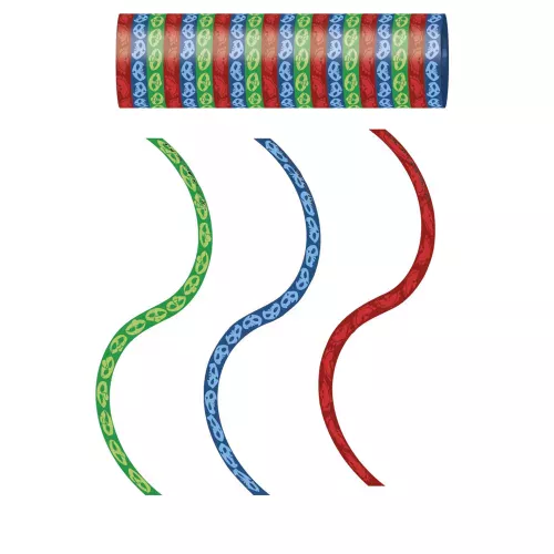 Photo du produit 3 rouleaux de serpentins rouge bleu vert Pyjamasques