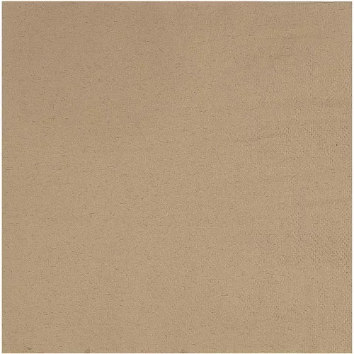 Photo du produit 30 Serviettes en papier kraft 33 x 33 cm