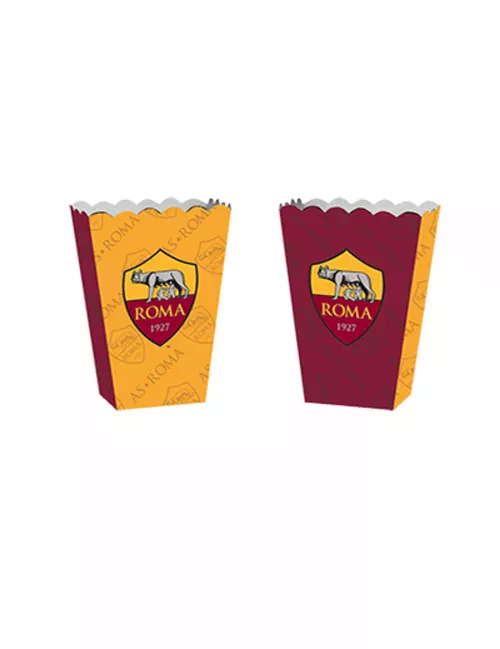 Photo du produit 4 Boîtes popcorn en carton Roma 13,5 x 8,5 x 19 cm