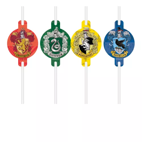 Photo du produit 4 Pailles en carton Harry Potter