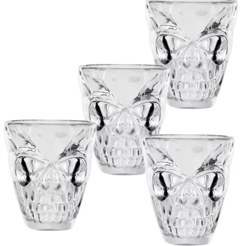Photo du produit 4 Verres à shot tête de mort 50 ml