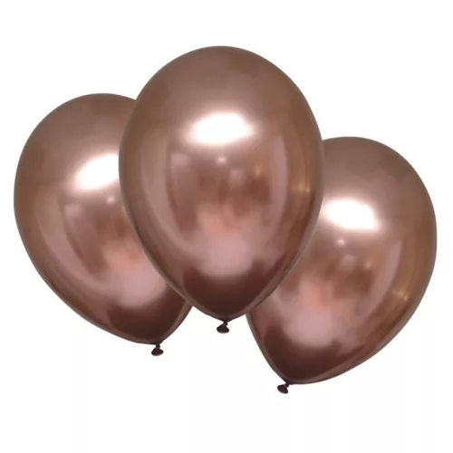 Photo du produit 6 Ballons en latex rose gold satinés 28 cm