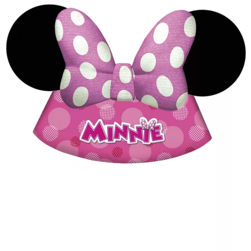 Photo du produit 6 Chapeaux de fête Minnie Bow-Tique