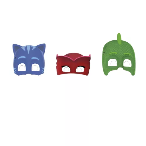 Photo du produit 6 masques en carton Pyjamasques