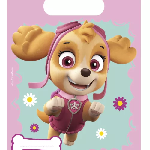 Photo du produit 6 Sacs cadeaux Pat' Patrouille Skye & Everest