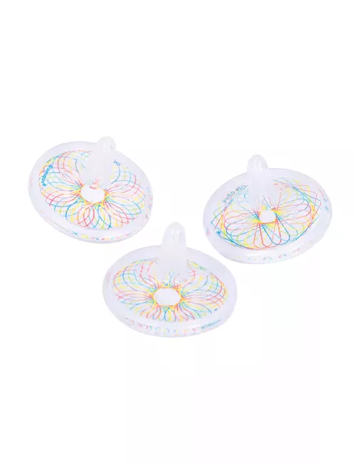 Photo du produit 8 Accessoires piñata toupies phosphorescentes