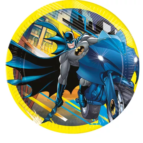Photo du produit 8 Assiettes en carton Batman 23 cm