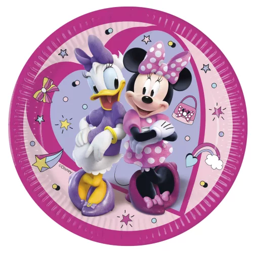 Photo du produit 8 Assiettes en carton Minnie Junior 23 cm