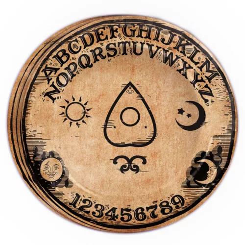 Photo du produit 8 Assiettes en carton Ouija 23 cm