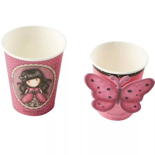 Photo du produit 8 Gobelets en carton Ladybird Santoro 250 ml