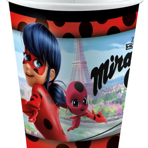 Photo du produit 8 Gobelets en carton Ladybug à Paris 250 ml