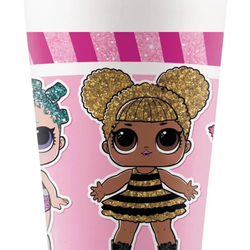 Photo du produit 8 Gobelets en carton LOL 200 ml