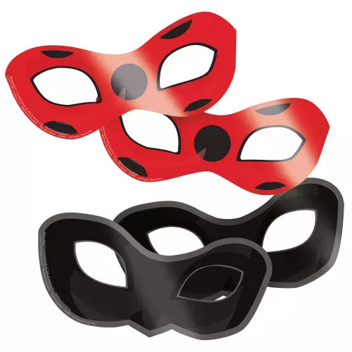 Photo du produit 8 Masques en carton Ladybug