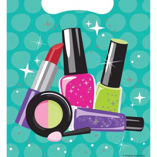 Photo du produit 8 Sacs de fête en plastique Make Up 23 x 16 cm