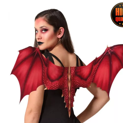 Photo du produit Ailes de dragon rouge adulte