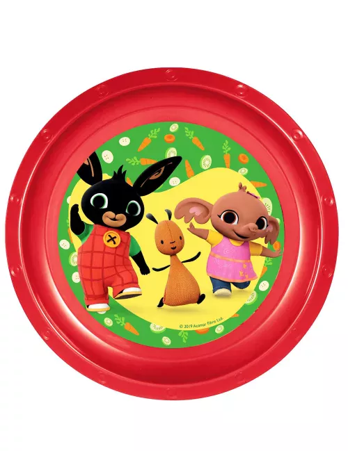 Photo du produit Assiette en plastique réutilisable Bing 21 cm