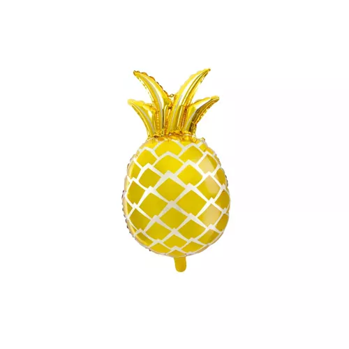 Photo du produit Ballon aluminium ananas doré 48 x 67 cm