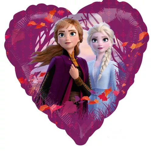 Photo du produit Ballon aluminium c?ur La Reine des Neiges 2 43 cm