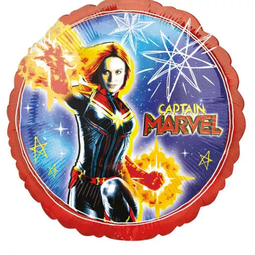 Photo du produit Ballon aluminium Captain Marvel 43 cm
