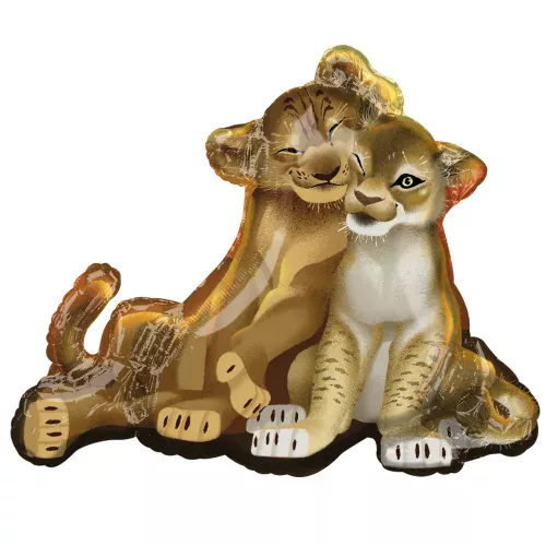 Photo du produit Ballon aluminium Le Roi Lion 78 x 66 cm