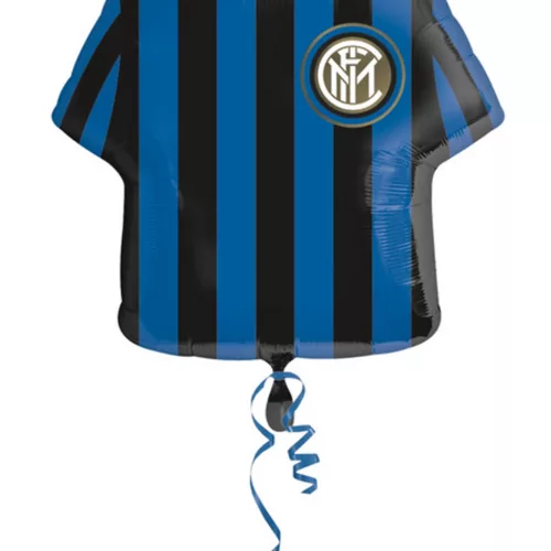 Photo du produit Ballon aluminium maillot de foot Inter 60 cm