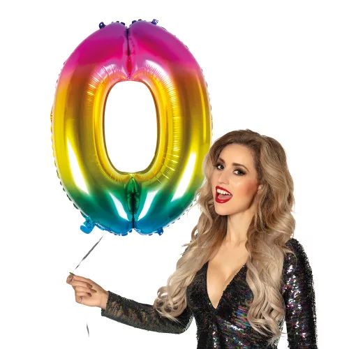 Photo du produit Ballon aluminium multicolore 86 cm