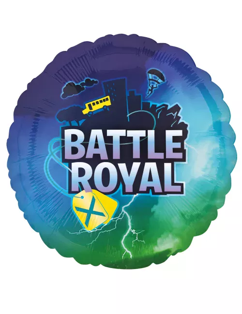 Photo du produit Ballon aluminium rond battle royale 43 cm
