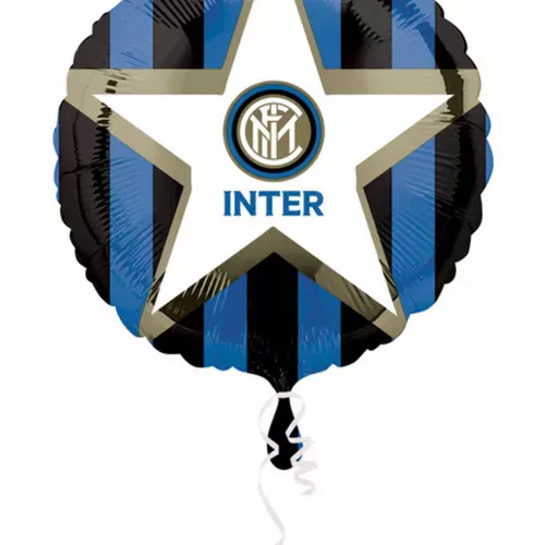 Photo du produit Ballon aluminium rond Inter 43 cm