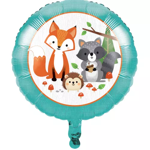 Photo du produit Ballon en aluminium animaux de la forêt 45 cm