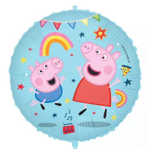 Photo du produit Ballon en aluminium Peppa Pig 46 cm