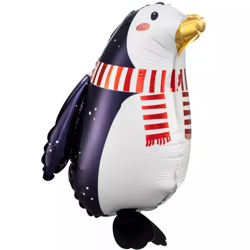 Photo du produit Ballon en aluminium pingouin 29 x 42 cm