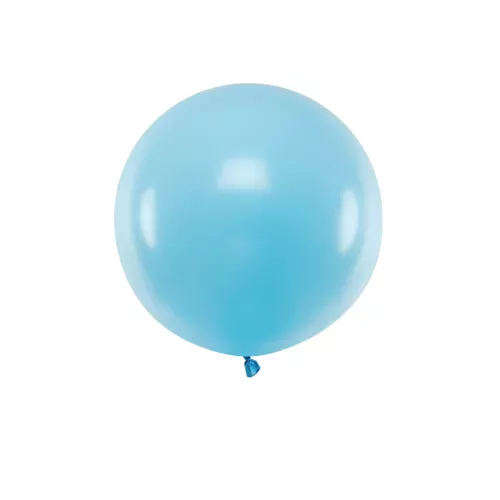 Photo du produit Ballon en latex géant bleu 60 cm