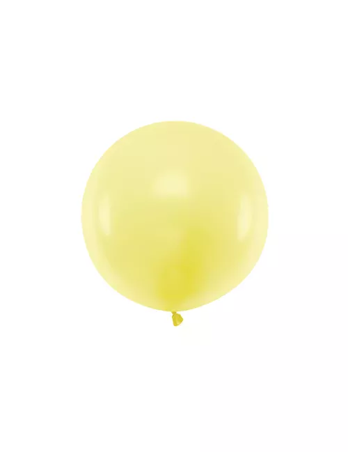 Photo du produit Ballon en latex géant jaune 60 cm
