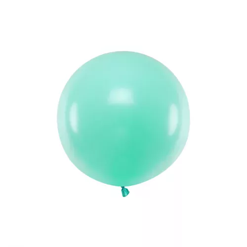 Photo du produit Ballon en latex géant menthe 60 cm